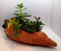 Whimsical Carrot Planter